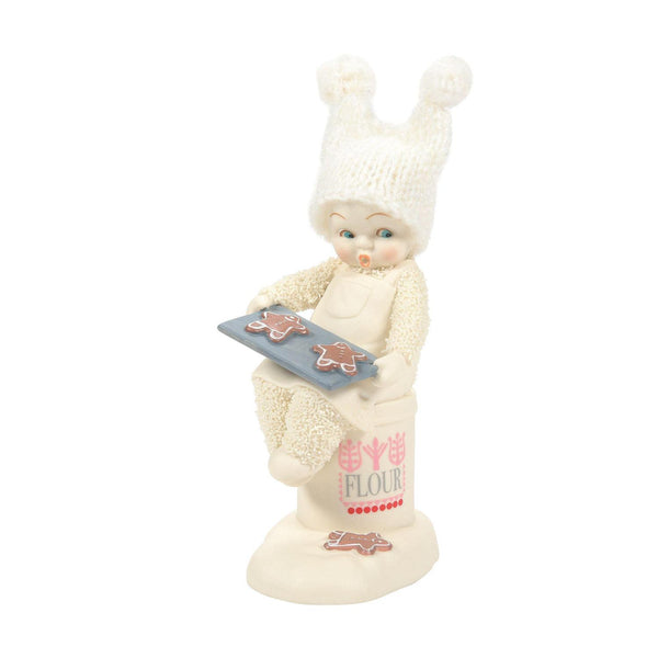 Snowbabies - One Man Down Gingerbread Cookie Man Porcelain Figurine 6010008