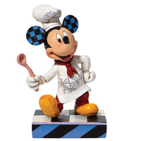 "Sale" Jim Shore x Disney Traditions - Chef Mickey Bon Appétit with Spatula Figurine 6010090