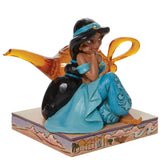 Jim Shore Disney Traditions - Jasmine & Genie Lamp Aladdin Figurine 6010097