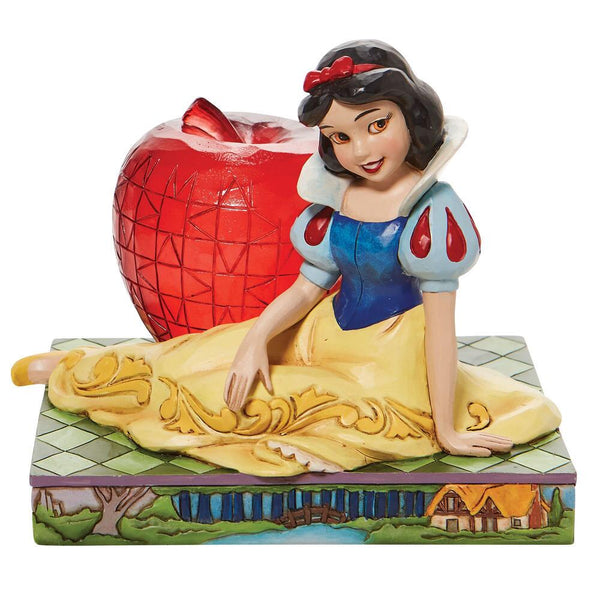 Jim Shore Disney Traditions - Snow White & Big Red Apple Figurine 6010098
