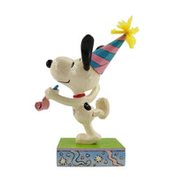 Jim Shore x Peanuts - Party Animal Snoopy Figurine 6010116