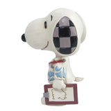 Jim Shore x Peanuts - Medical Worker Doctor Nurse with Stethoscope Snoopy Figurine 6010119