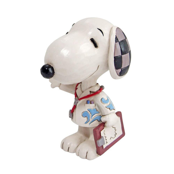 Jim Shore x Peanuts - Medical Worker Doctor Nurse with Stethoscope Snoopy Figurine 6010119