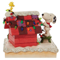 Jim Shore x Peanuts - Snoopy Woodstock Decorating Figurine 6010322