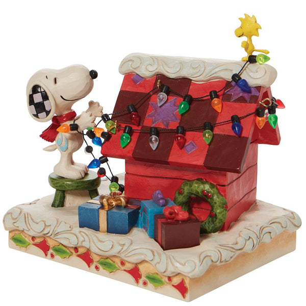 Jim Shore x Peanuts - Snoopy Woodstock Decorating Figurine 6010322