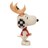 Jim Shore Peanuts - Reindeer Snoopy Figurine 6010327