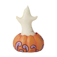 Jim Shore Heartwood Creek - Ghost in Pumpkin Halloween Figurine 6010676