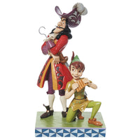Jim Shore Disney Traditions - Peter Pan & Captain Hook Figurine 6011928