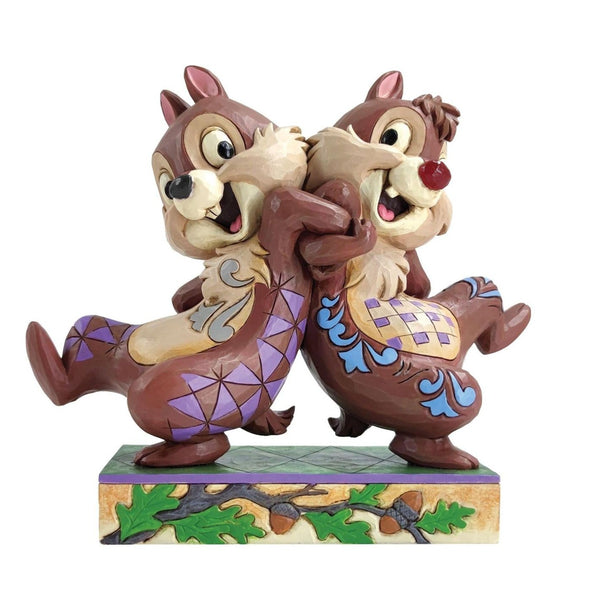 Jim Shore x Disney Traditions - Chip And Dale Mischievous Mates Figurine 6011932