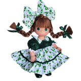 Precious Moments Doll - Lucky Irish Shamrock Girl 6751