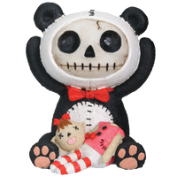 Furrybones - Pandie Panda Bear with Voodoo Doll Figurine Y7597
