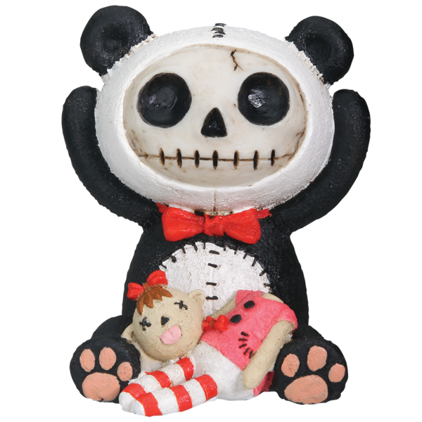Furrybones - Pandie Panda Bear with Voodoo Doll Figurine Y7597