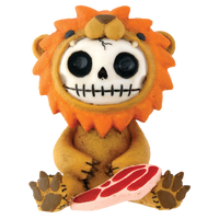 Furrybones - Raion Lion Eating Steak Figurine Y7722