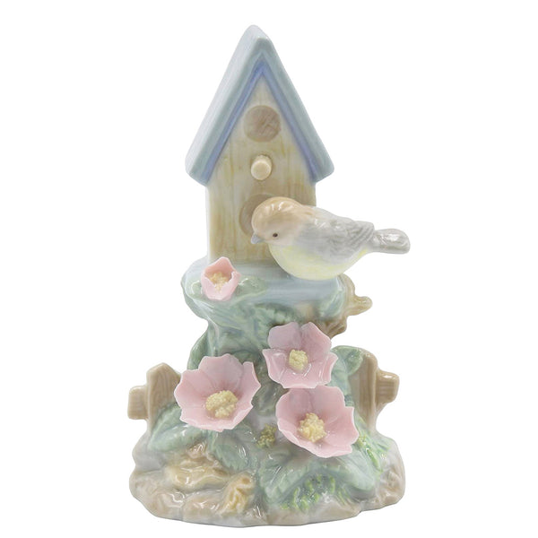 "Sale" Fine Porcelain Figurine - Sparrow by Birdhouse 96293