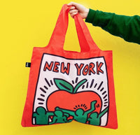 LOQI Tote Bag - New York by Keith Haring