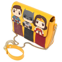 "Sale" Loungefly DC Comics - Superman Batman Wonder Woman Crossbody Bag DCCTB0021