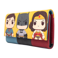 Loungefly x DC Comics - Superman Batman Wonder Woman Wallet DCCWA0025