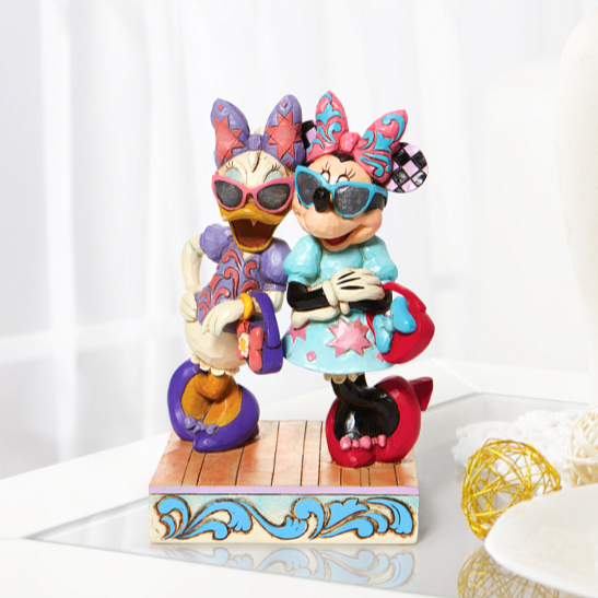 Jim Shore Disney Traditions - Minnie & Daisy Fashionistas Figurine 6010089