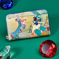 "Sale" Loungefly Disney - Snow White And The Seven Dwarfs Ziparound Wallet WDWA2010