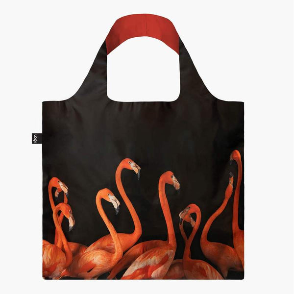 LOQI Tote Bag - Flamingos by National Geographic