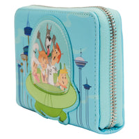 "Sale" Loungefly -  The Jetsons Family Spaceship Zip Around Wallet JETWA0001