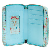 "Sale" Loungefly -  The Jetsons Family Spaceship Zip Around Wallet JETWA0001