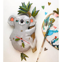 Allen Designs - Koolah Aussie Koala Bear Swing Pendulum Wall Clock P1922