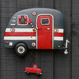 "Sale" Allen Designs - Camper Van Swing Pendulum Car Truck Wall Clock P2150