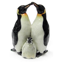 Little Critterz x Northern Rose - King Penguin Family Porcelain Figurine R077