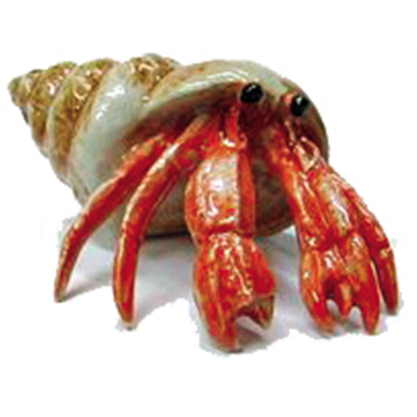 Little Critterz x Northern Rose - Hermit Crab in Shell Aquarium Figurine R127