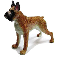 Little Critterz x Northern Rose - Boxer Porcelain Dog Figurine R149