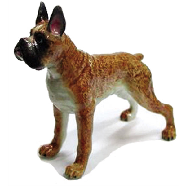"Sale" Little Critterz x Northern Rose - Boxer Porcelain Dog Figurine R149