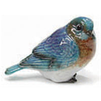 Little Critterz x Northern Rose - Eastern Bluebird Porcelain Figurine R363