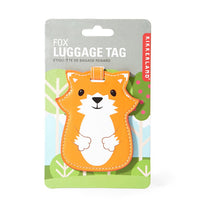 Kikkerland - Fox Luggage Tag