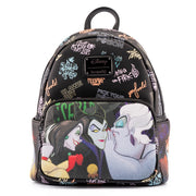 Loungefly Disney - Villains Club Maleficent Ursula Cruella Evil Queen Backpack WDBK2064