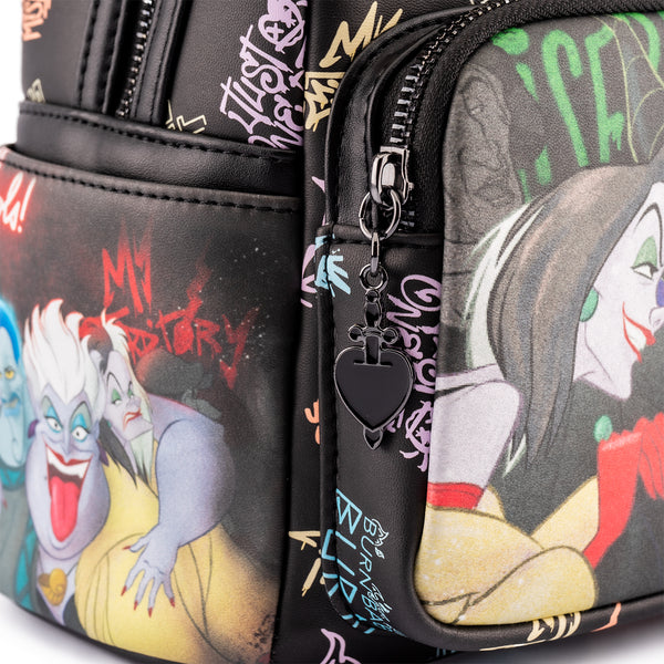 Loungefly Disney Maleficent mini backpack and wallet 