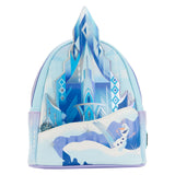 Loungefly x Disney - Frozen Queen Elsa Olaf Anna Blue Purple Ice Backpack WDBK2226
