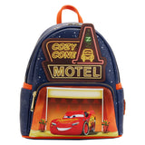 Loungefly Disney x Pixar - Lightning McQueen Cozy Cone Motel "Glow in Dark" Backpack WDBK2340