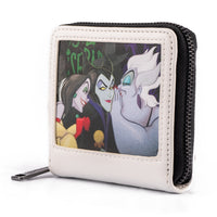 "Sale" Loungefly Disney - Villains Club Maleficent Ursula Cruella Evil Queen Wallet WDWA1912