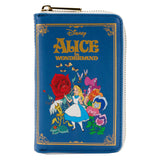 "Sale" Loungefly Disney - Alice in Wonderland Ziparound Wallet Flower Garden WDWA2009