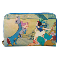 "Sale" Loungefly Disney - Snow White And The Seven Dwarfs Ziparound Wallet WDWA2010