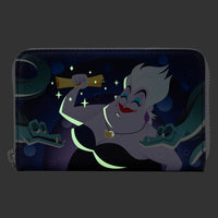 Loungefly Disney - The Little Mermaid Ursula Liar Glow Ziparound Wallet WDWA2363