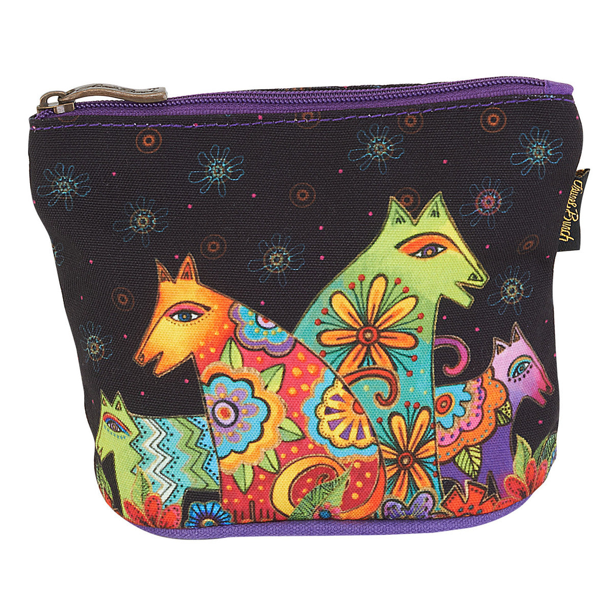 Sciarpa Laurel Burch Flowering People In Moda E Seta - Multicolore Leggera LBS224