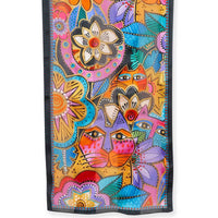 Laurel Burch - Laurel's Garden Silk Scarf