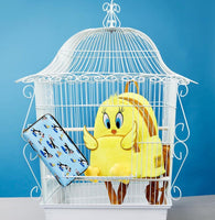 "Sale" Loungefly x Looney Tunes - Tweety and Sylvester 80th Anniversary Zip Around Wallet LTWA0005