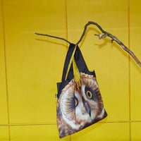 LOQI Tote Bag - Short Eared Owl by National Geographic