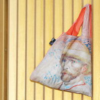 LOQI Tote Bag - Portrait with Straw Hat by Vincent Van Gogh