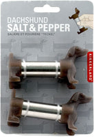 "Sale" Kikkerland - Dachshund Dog Salt & Pepper Shakers Set SP017