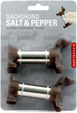 "Sale" Kikkerland - Dachshund Dog Salt & Pepper Shakers Set SP017