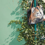 LOQI Tote Bag - Malayan Tiger by National Geographic